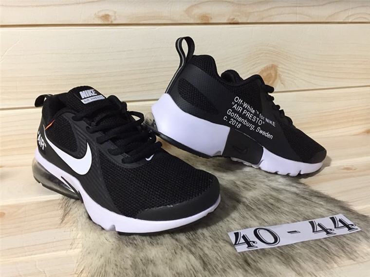 Giày Nike AIR Presto thể thao trắng đen